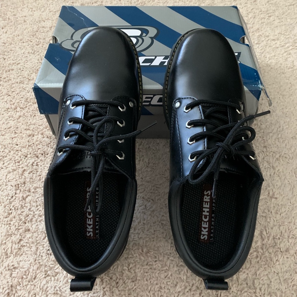 Men Black SKETCHERS Alley Cat Shoes